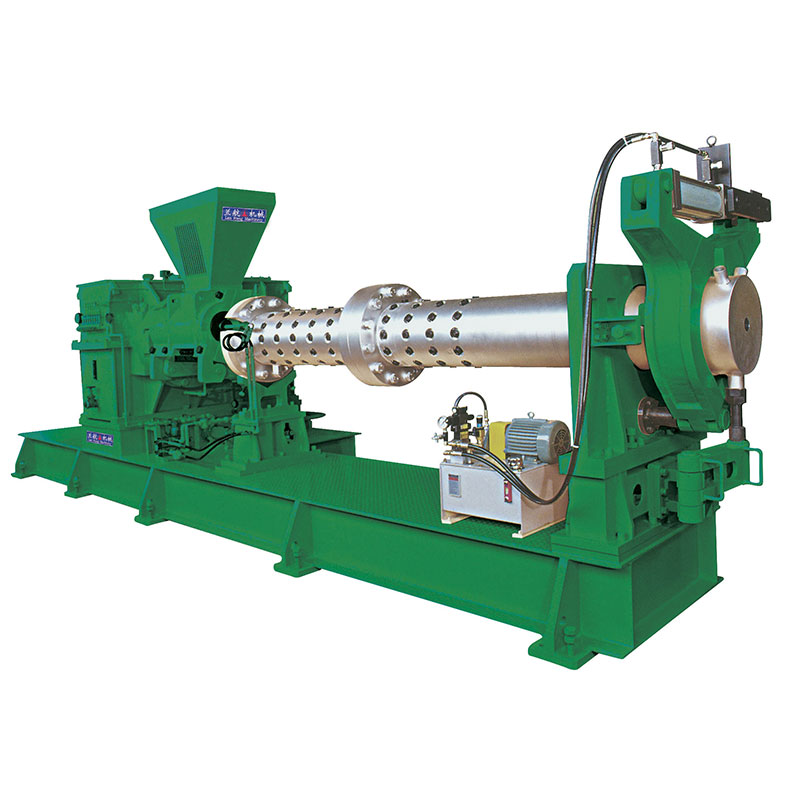 Pin barrel cold feed extruder